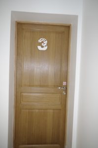 Porte de l'appartement